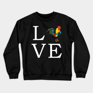 Chickens Love Crewneck Sweatshirt